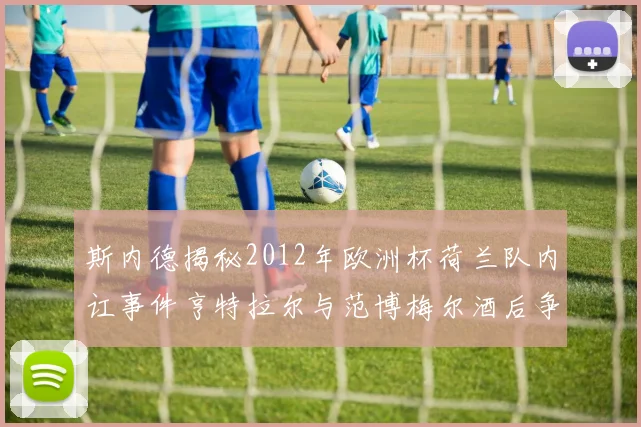 斯内德揭秘2012年欧洲杯荷兰队内讧事件亨特拉尔与范博梅尔酒后争执内幕